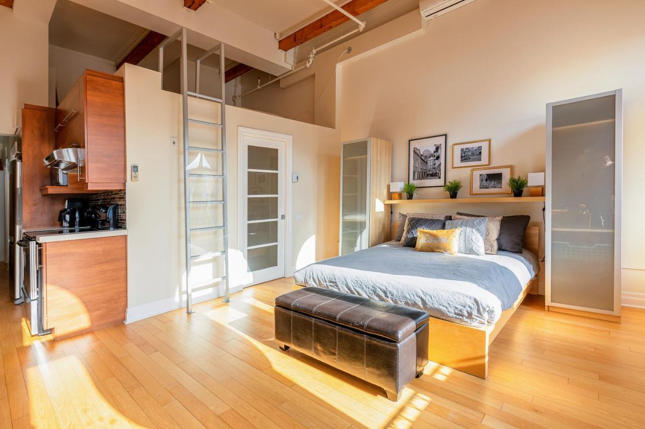 Апартаменты Les Lofts St Jean Квебек Экстерьер фото