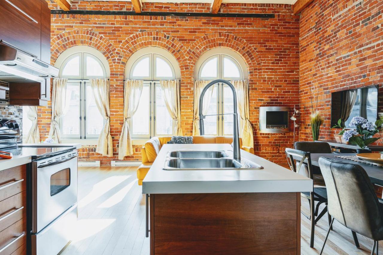 Апартаменты Les Lofts St Jean Квебек Экстерьер фото