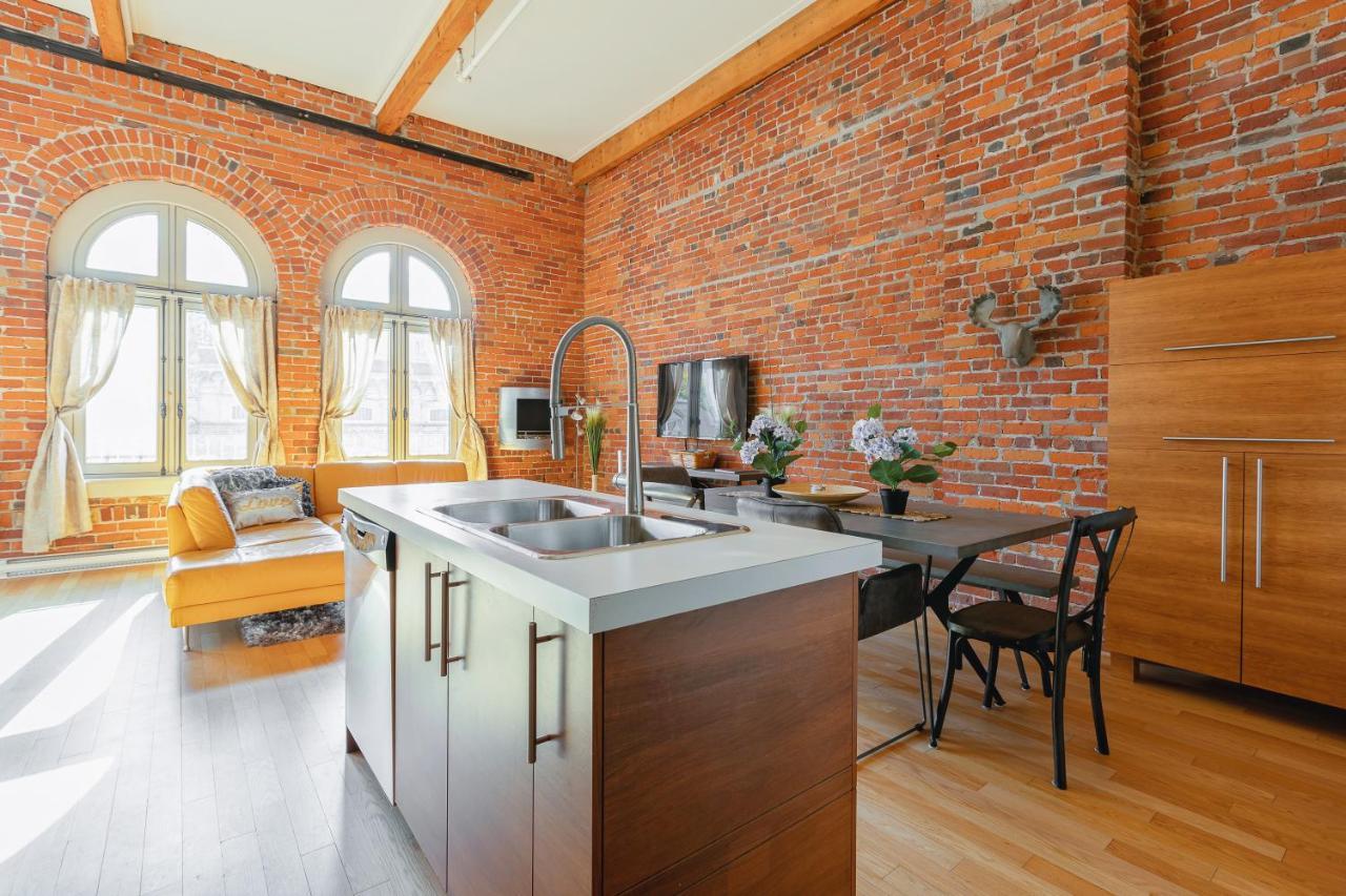 Апартаменты Les Lofts St Jean Квебек Экстерьер фото